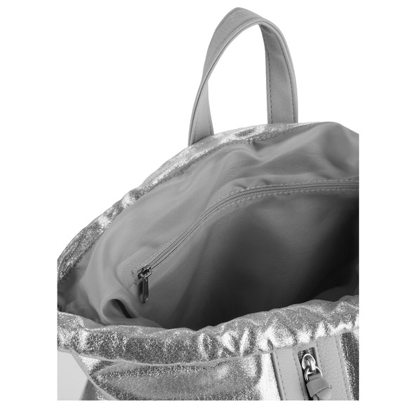 Silver Drawstring Bag - Picture 4 of 4